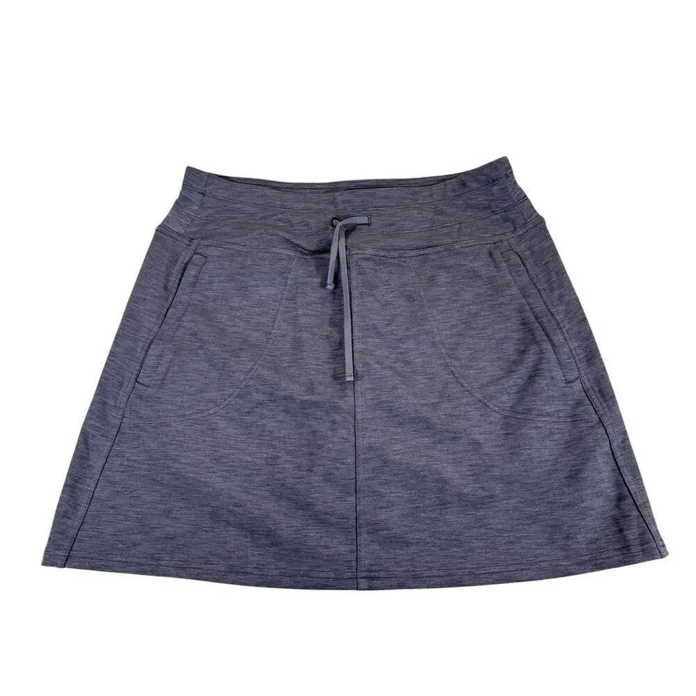 Kuhl Sz S Harmony Skort Dark Weathered Inc Gray Active Wear Golf Hiking NWOT